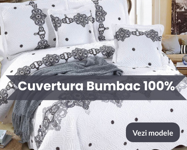 Cuverturi pat bumbac